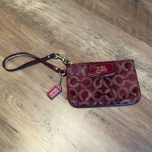 Coach wristlet